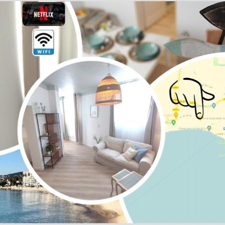 Plage & Confort 3 Pieces Parking Clim Et Wifi Антіб Екстер'єр фото